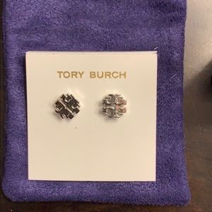 Tory Burch Signature Logo Earrings